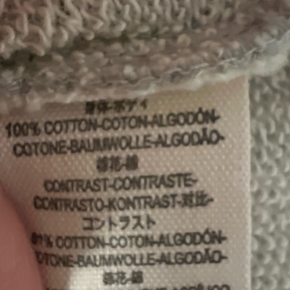 Free people Cozy Gray and Cream Women top - Picture 4 of 4